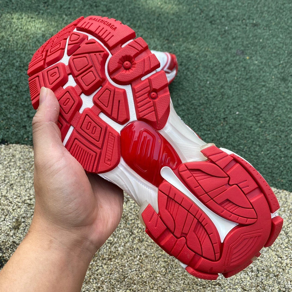 BALENCIAGA RUNNER SNEAKER ‘WHITE RED’