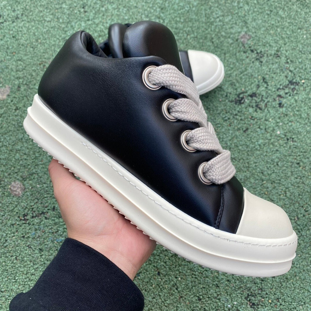 RICK OWENS DRKSHDW JUMBOLACE LOW SNEAKS