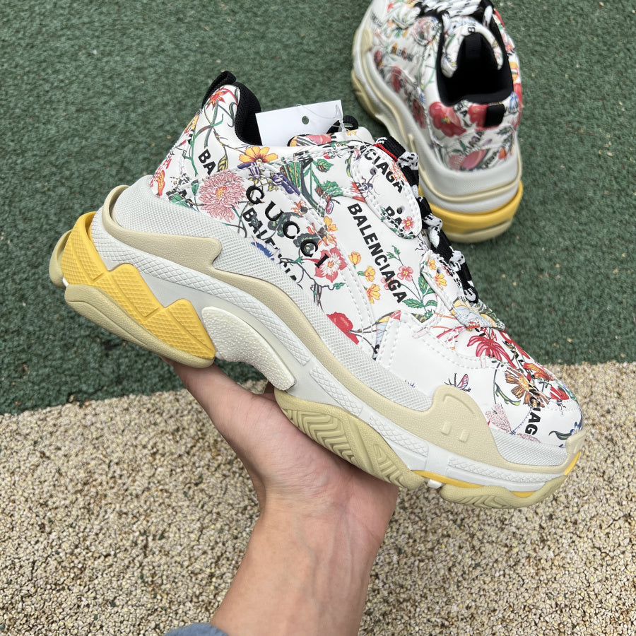 BALENCIAGA TRIPLE S X GUCCI